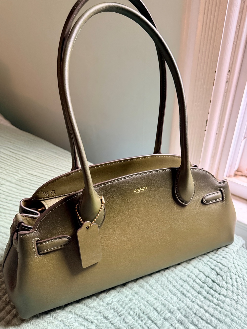 Coach Empire Carryall 34 in Burnished Olive